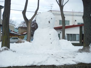 大きな雪だるま